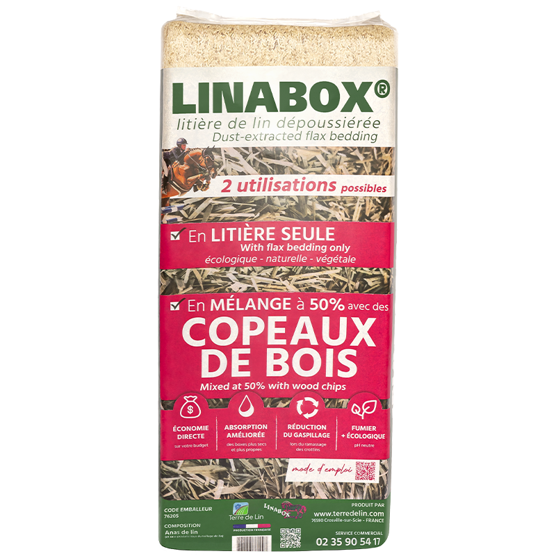 Litière de lin LINABOX